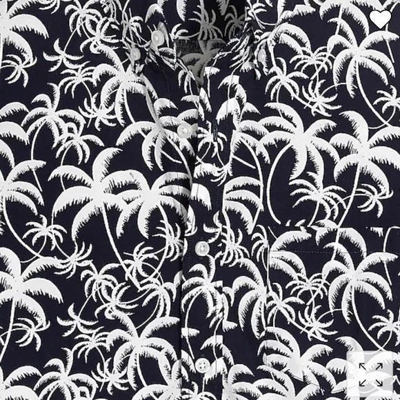 NWT J. Crew Factory Slim Short Sleeve Shirt - Picture 3 of 8